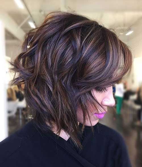 Short Layered Hairstyles for Thick Hair