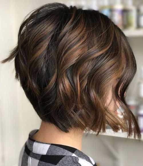 Short Bob Hairstyles with Highlights