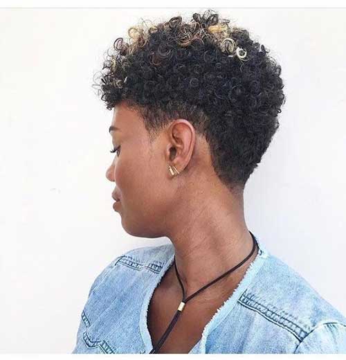 Short Natural Curly Hairstyles-22