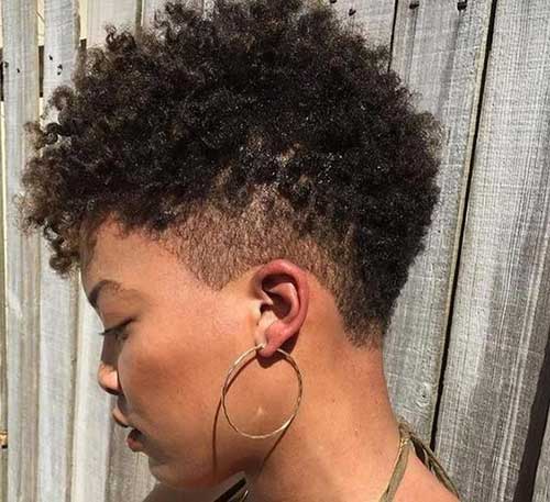 Short Natural Curly Hairstyles-24