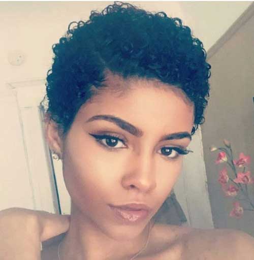 Short Natural Curly Hairstyles-28