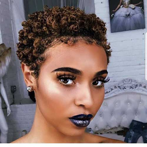 Short Natural Curly Hairstyles-30