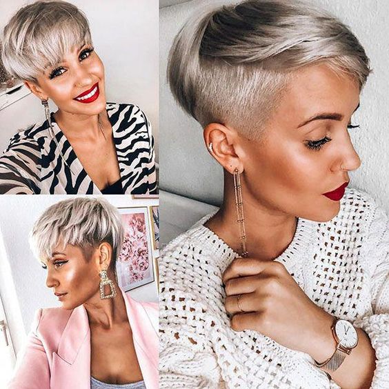 Grey Pixie Haircuts for Women-8